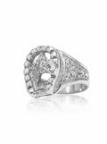 ANILLO DE PLATA HERRADURA DE CABALLO