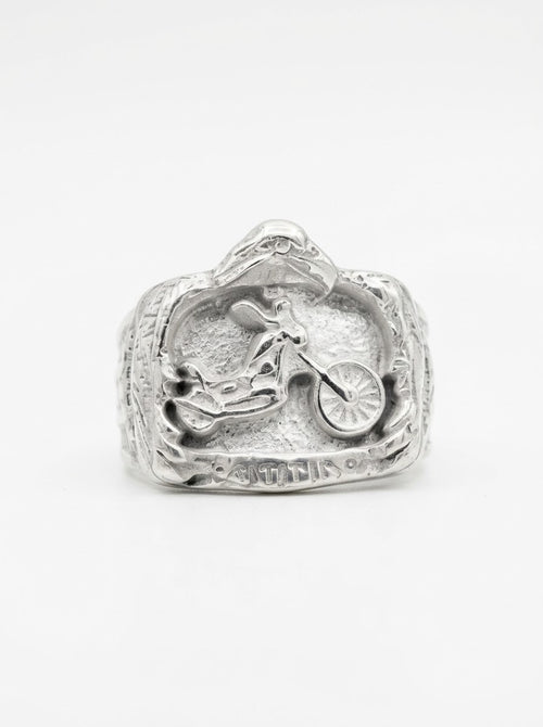 ANILLO DE PLATA MOTO HARLEY DAVIDSON