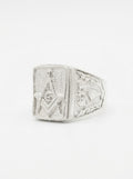 ANILLO DE PLATA MAZONICOS