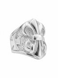 ANILLO DE PLATA FLOR DE LIZ