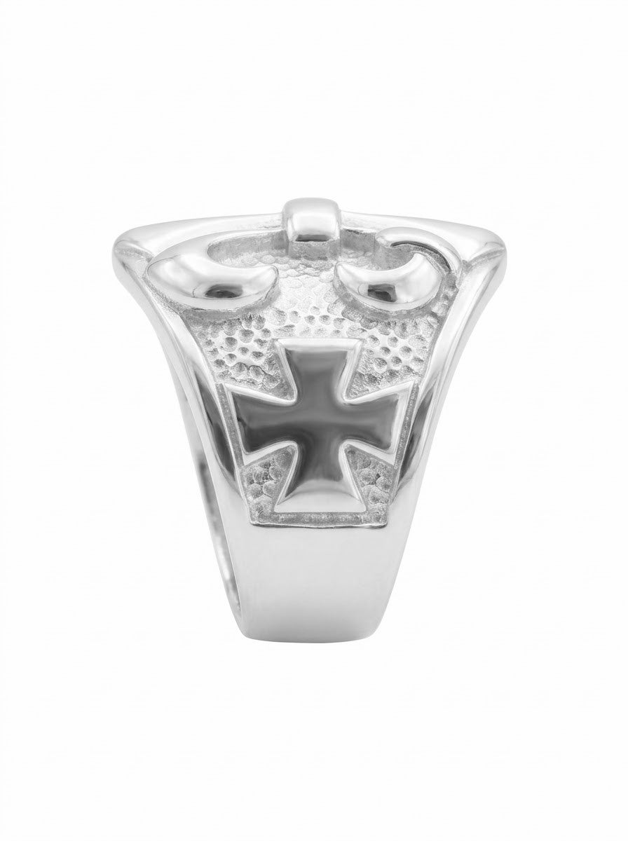 ANILLO DE PLATA FLOR DE LIZ
