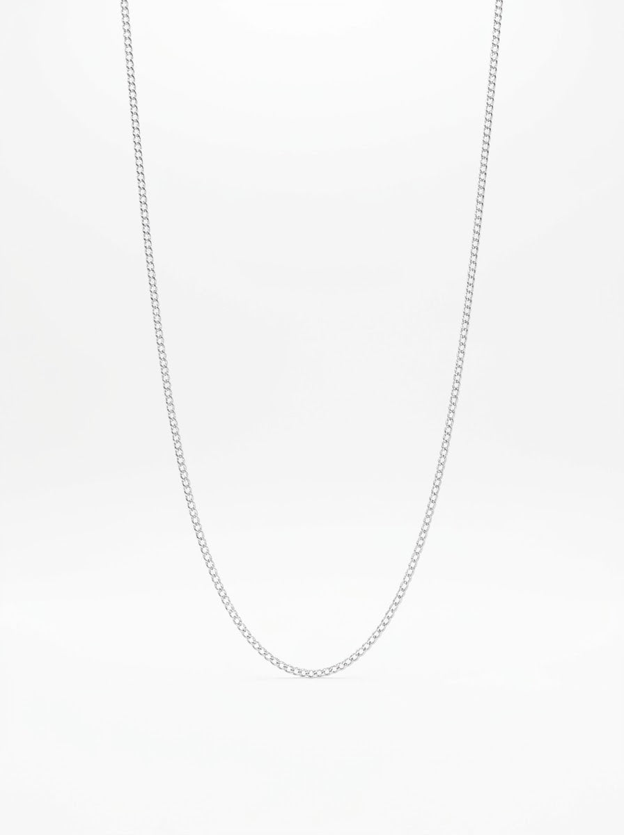 CADENA MASCULINA DE PLATA MODELO PANCER