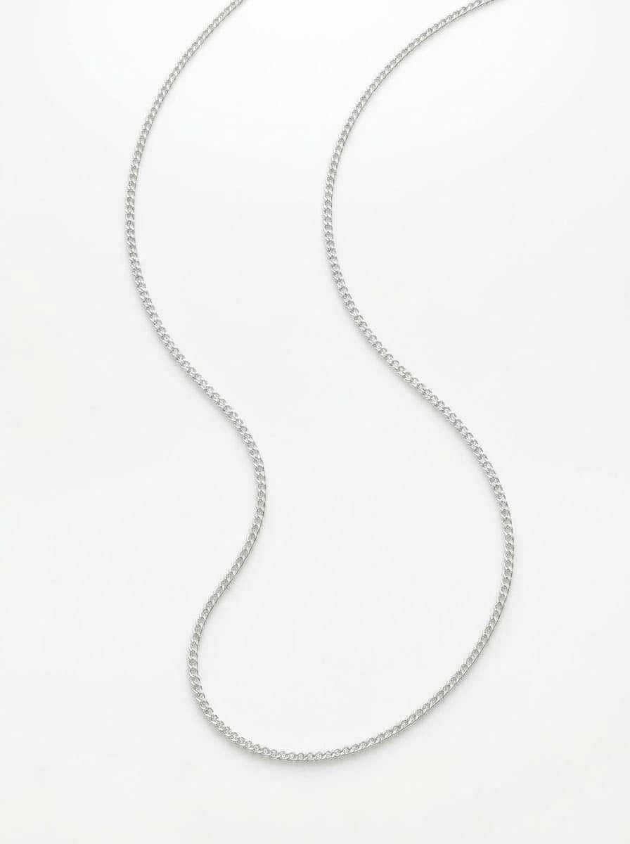 CADENA MASCULINA DE PLATA MODELO PANCER