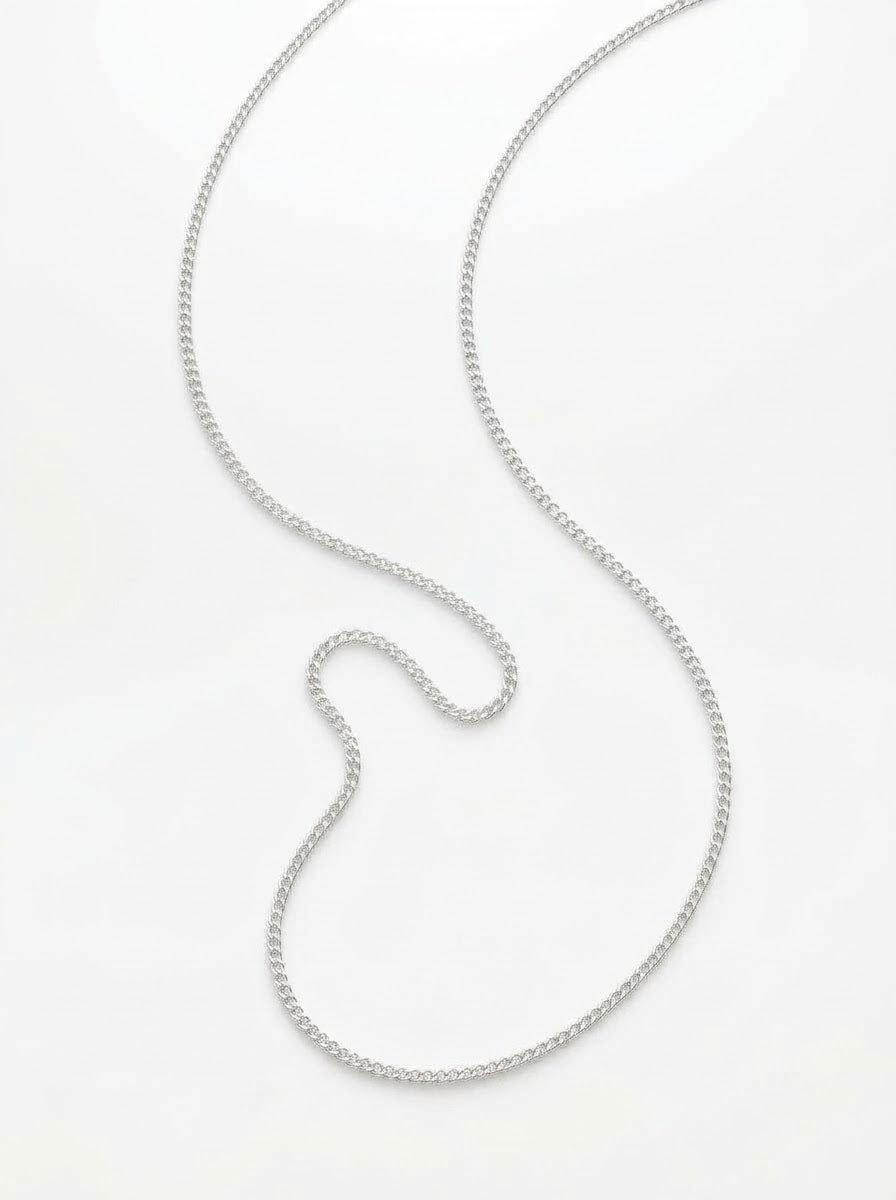 CADENA MASCULINA DE PLATA MODELO PANCER