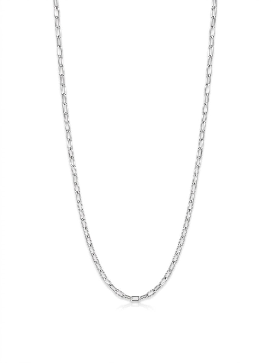 CADENA MASCULINA DE PLATA ESLABONES