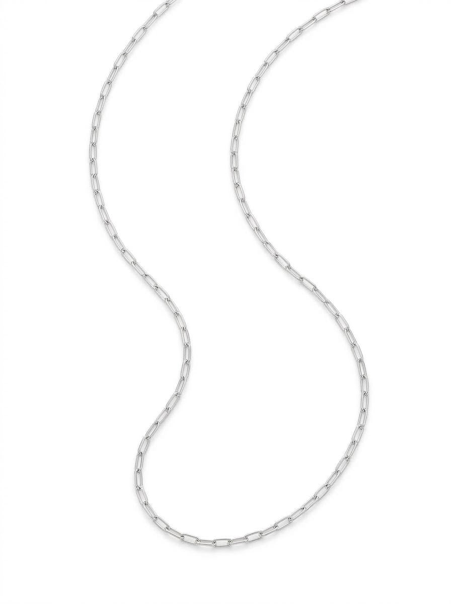 CADENA MASCULINA DE PLATA ESLABONES