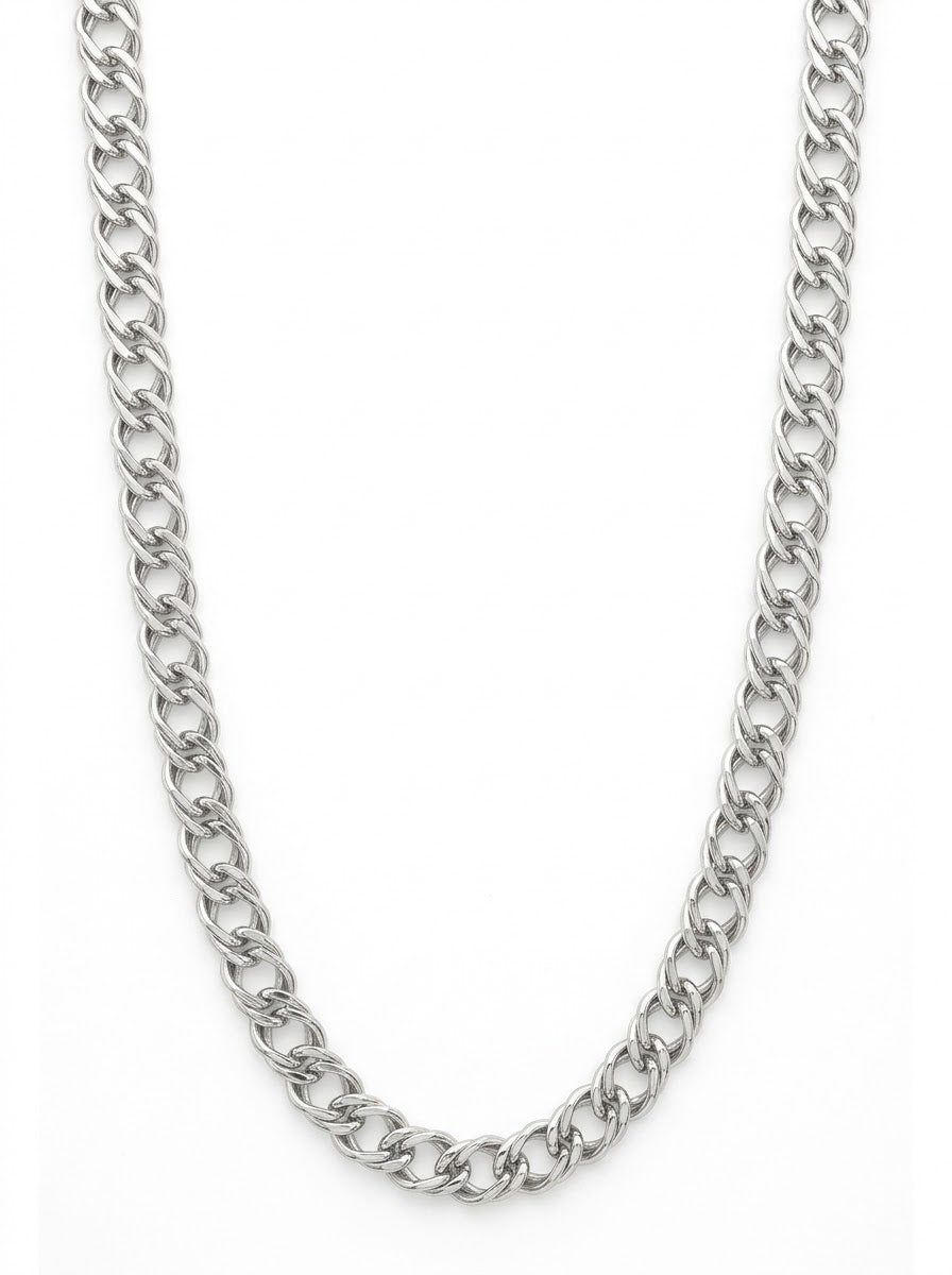 CADENA MASCULINA PLATA ESTERLINA TIPO MALLA