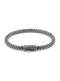 PULSERA MASCULINA DE PLATA ESPIGA