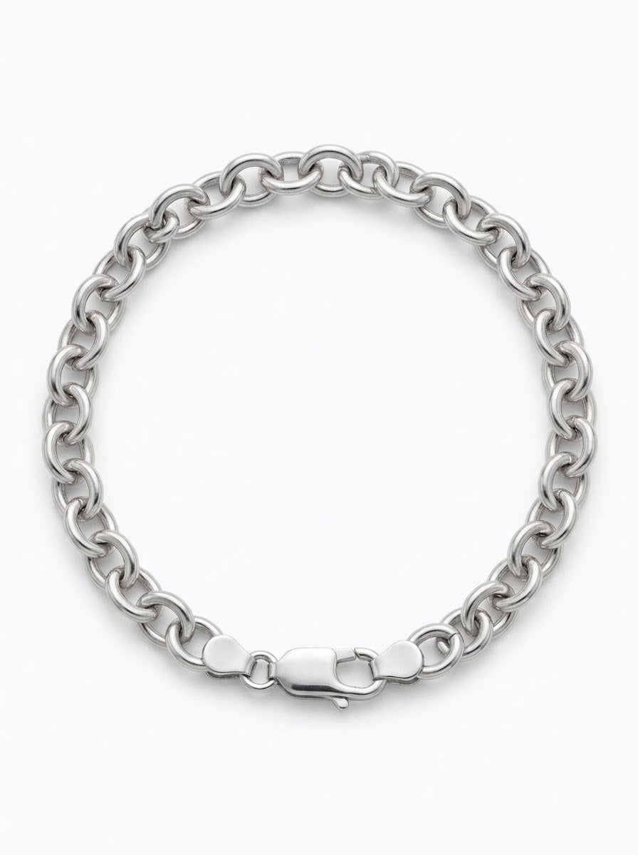 PULSERA MASCULINA PLATA 950