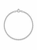 PULSERA MASCULINA ESLABONES PLATA