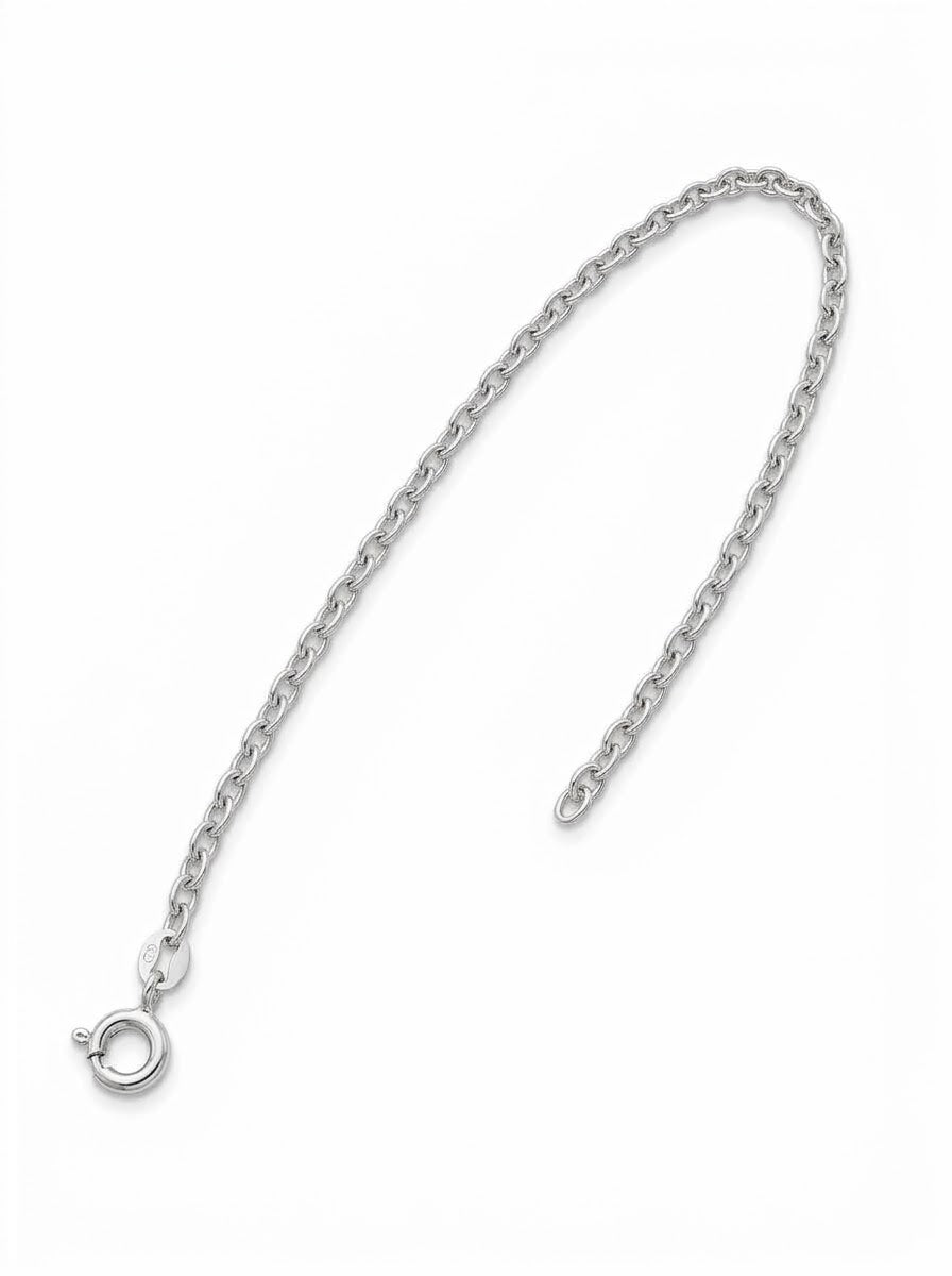 PULSERA MASCULINA ESLABONES PLATA