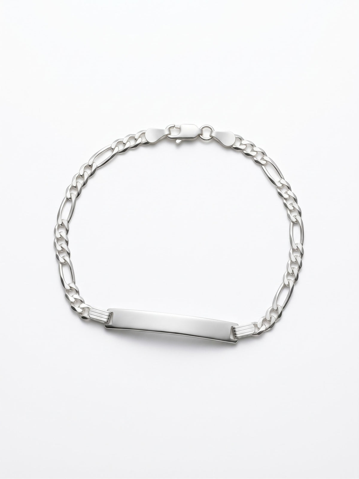 ESCLAVA MASCULINA FIGARO CARTIER PLATA
