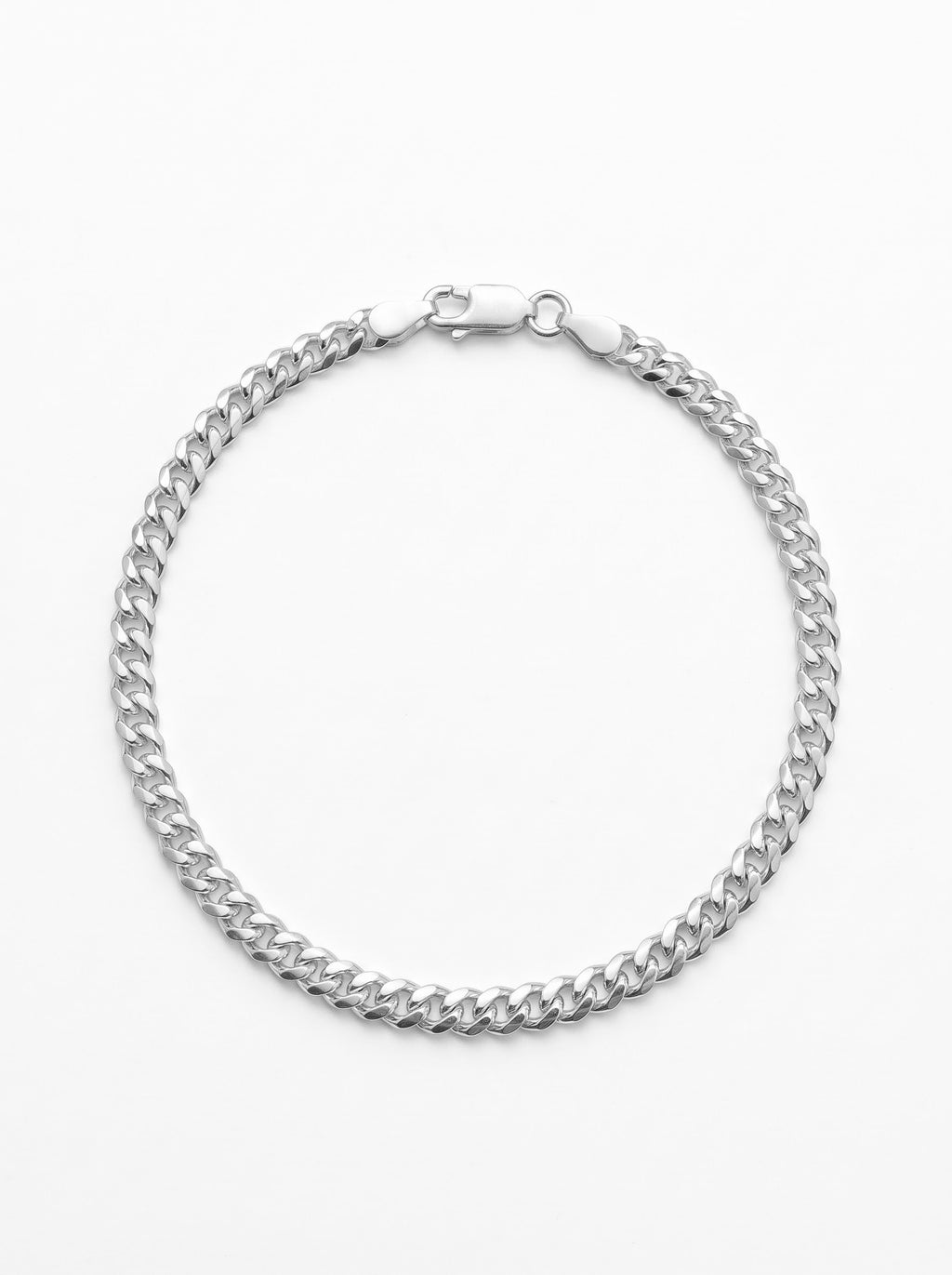 PULSERA MASCULINA LOMO DE CORVINA PLATA