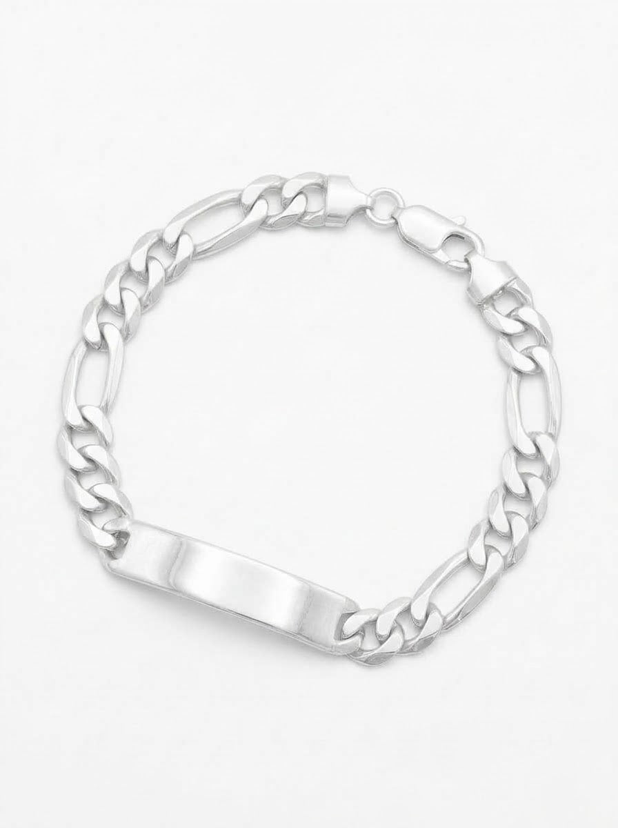 ESCLAVA MASCULINA FIGARO CARTIER DE PLATA