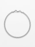 PULSERA MASCULINA DE PLATA PANCER DELGADA