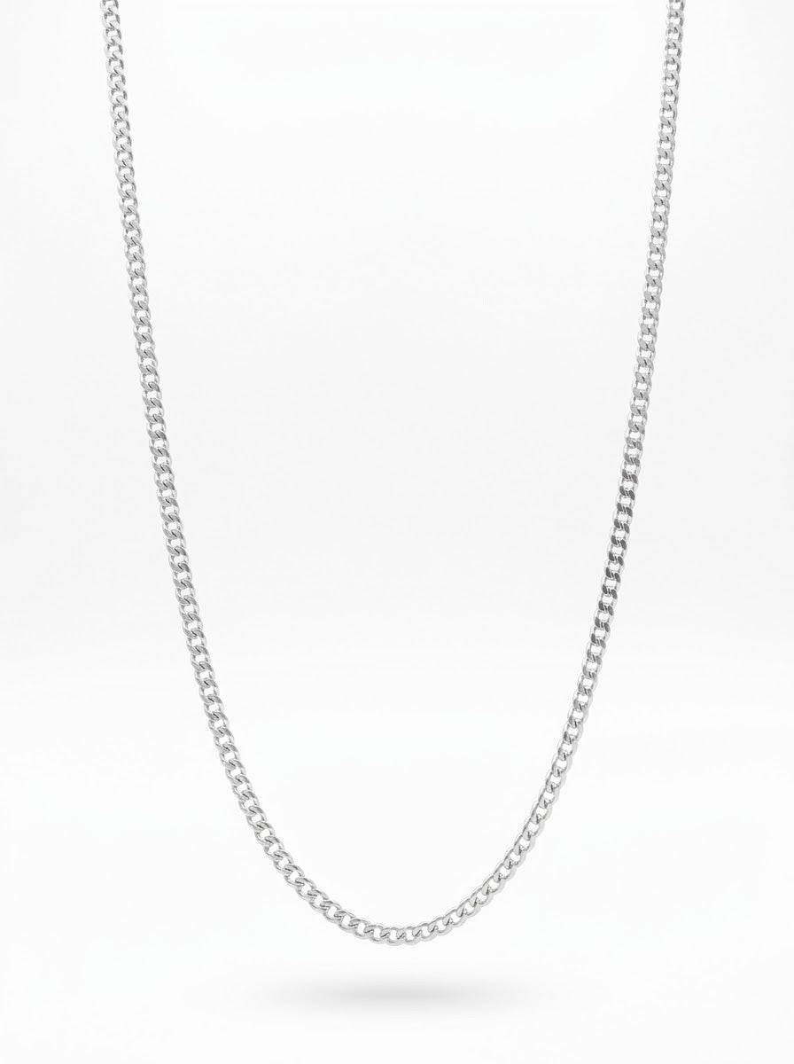 CADENA MASCULINA DE PLATA PANCER