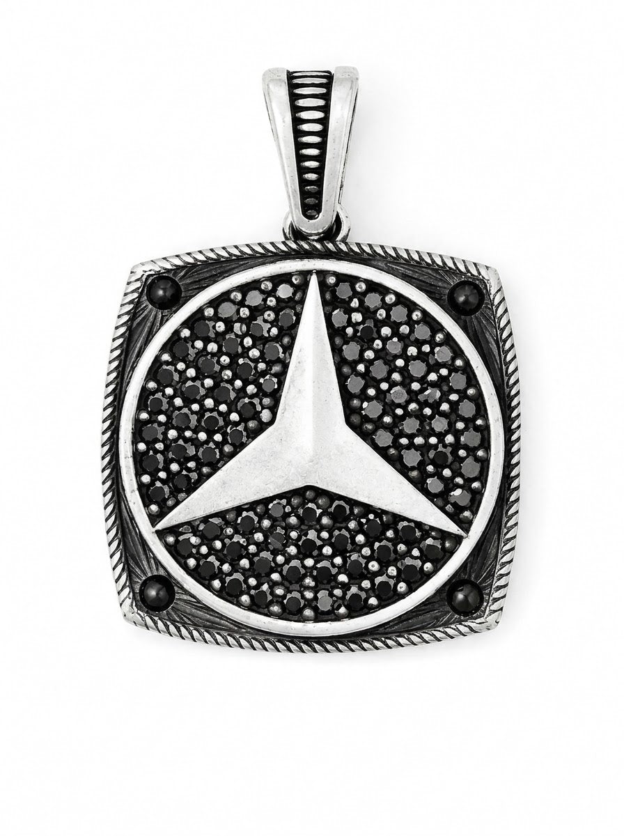 DIJE DE PLATA MERCEDES BENZ