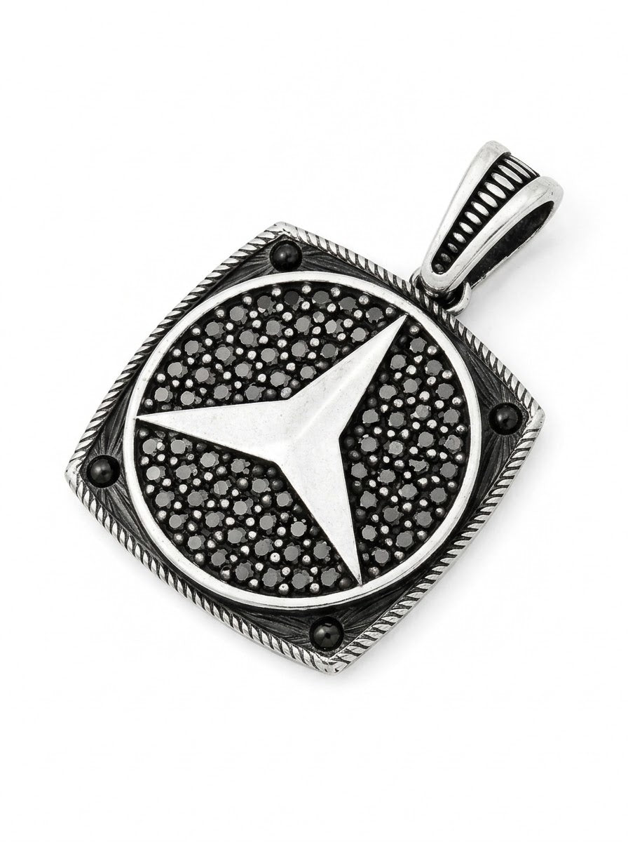 DIJE DE PLATA MERCEDES BENZ