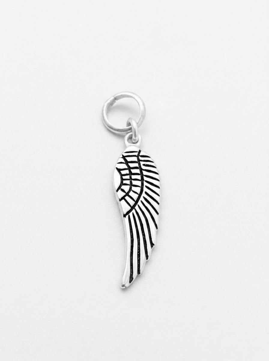 DIJE DE PLATA ALA DE ANGEL