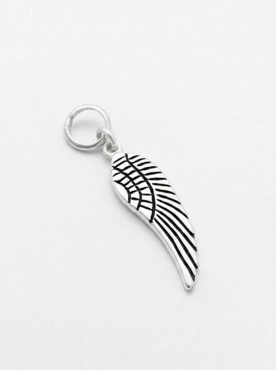 DIJE DE PLATA ALA DE ANGEL