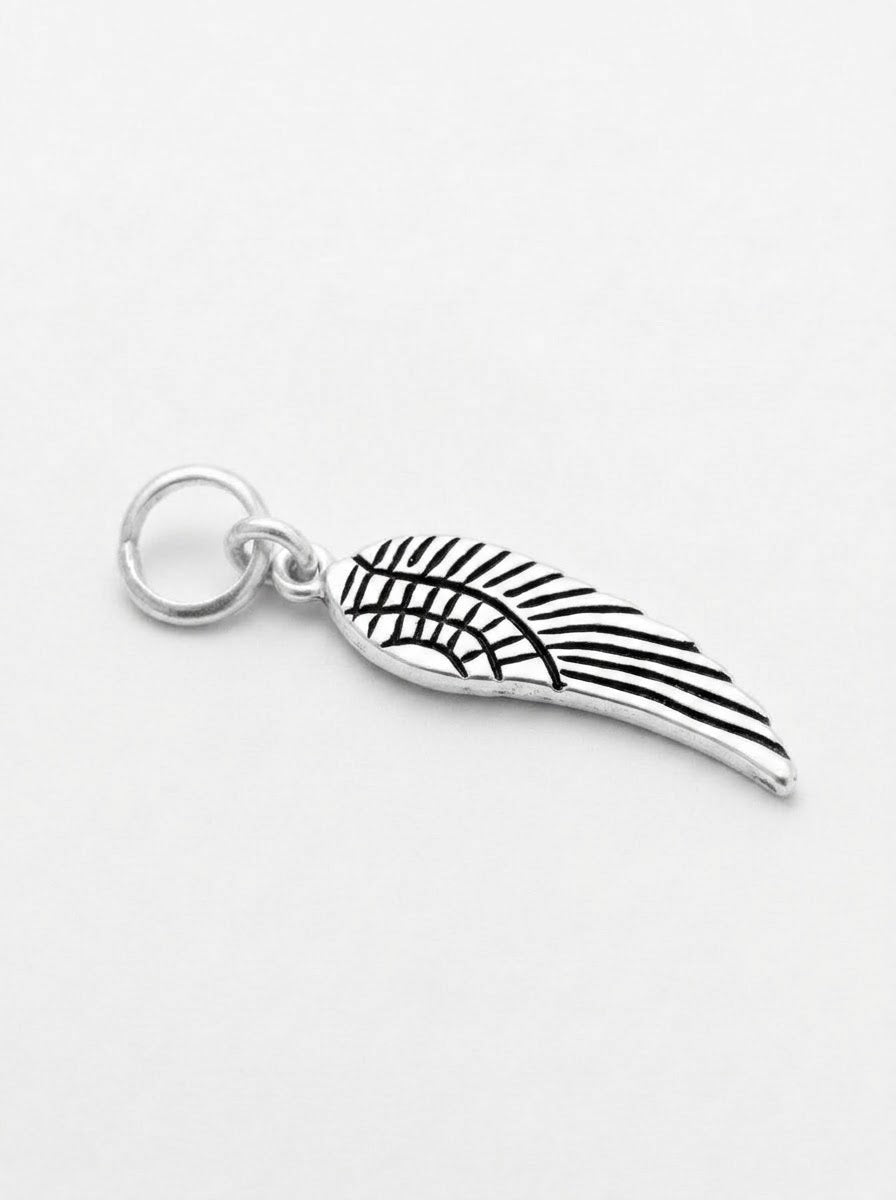 DIJE DE PLATA ALA DE ANGEL