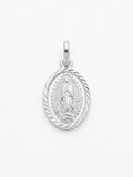 DIJE MASCULINO VIRGEN DE GUADALUPE