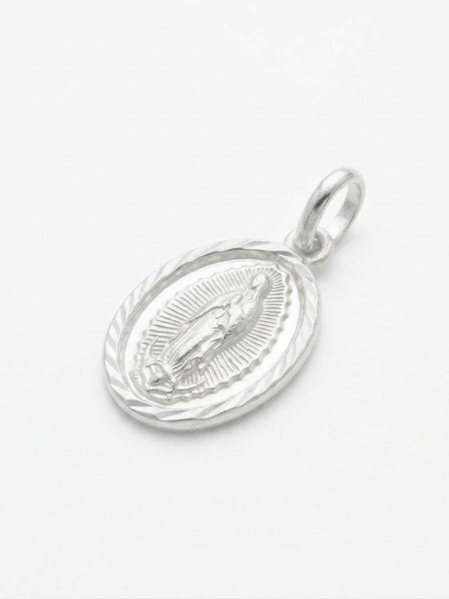 DIJE MASCULINO VIRGEN DE GUADALUPE