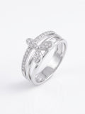 ANILLO DE PLATA FLOR