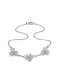 PULSERA DE PLATA TREBOL