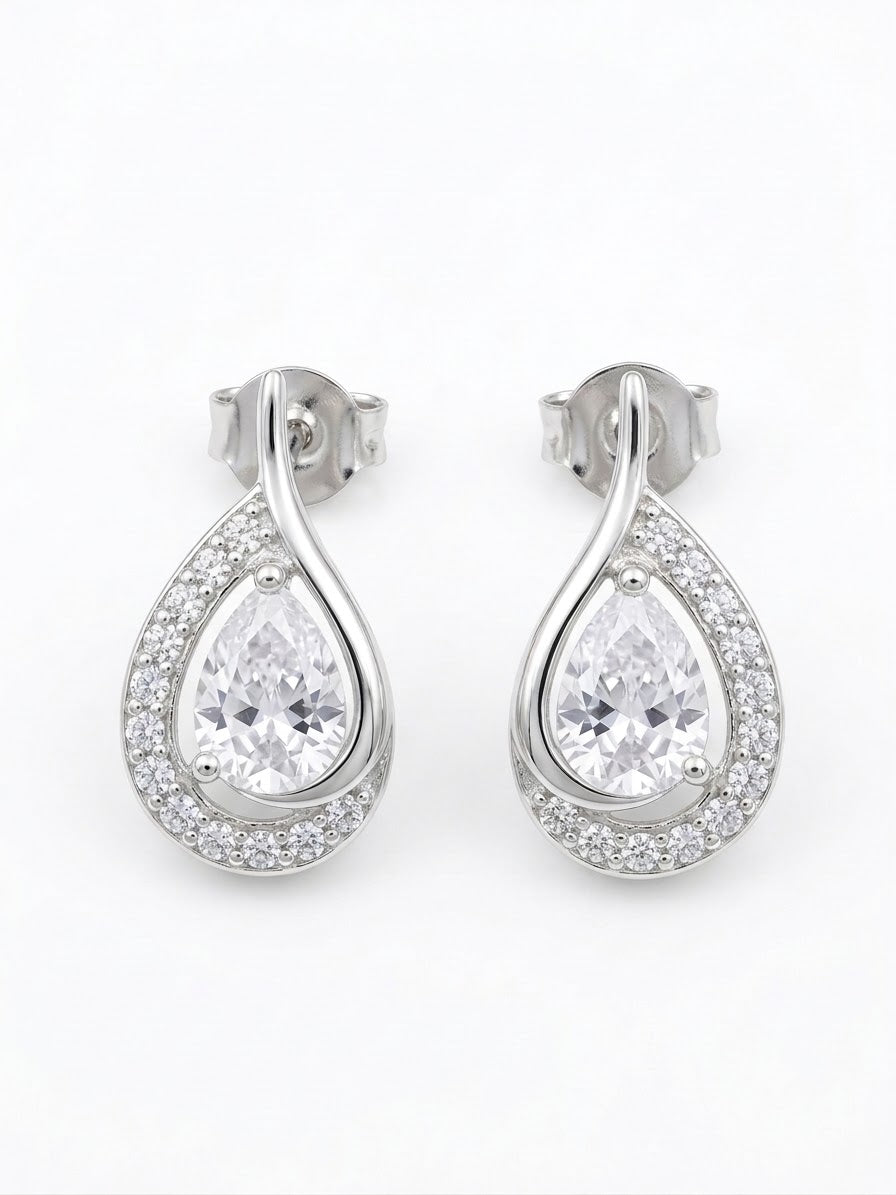 ARETE DE PLATA GOTA