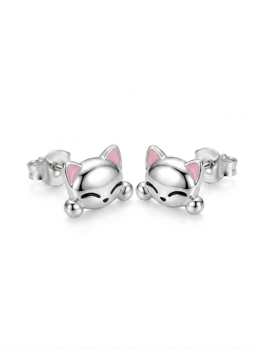 ARTE DE PLATA GATITO