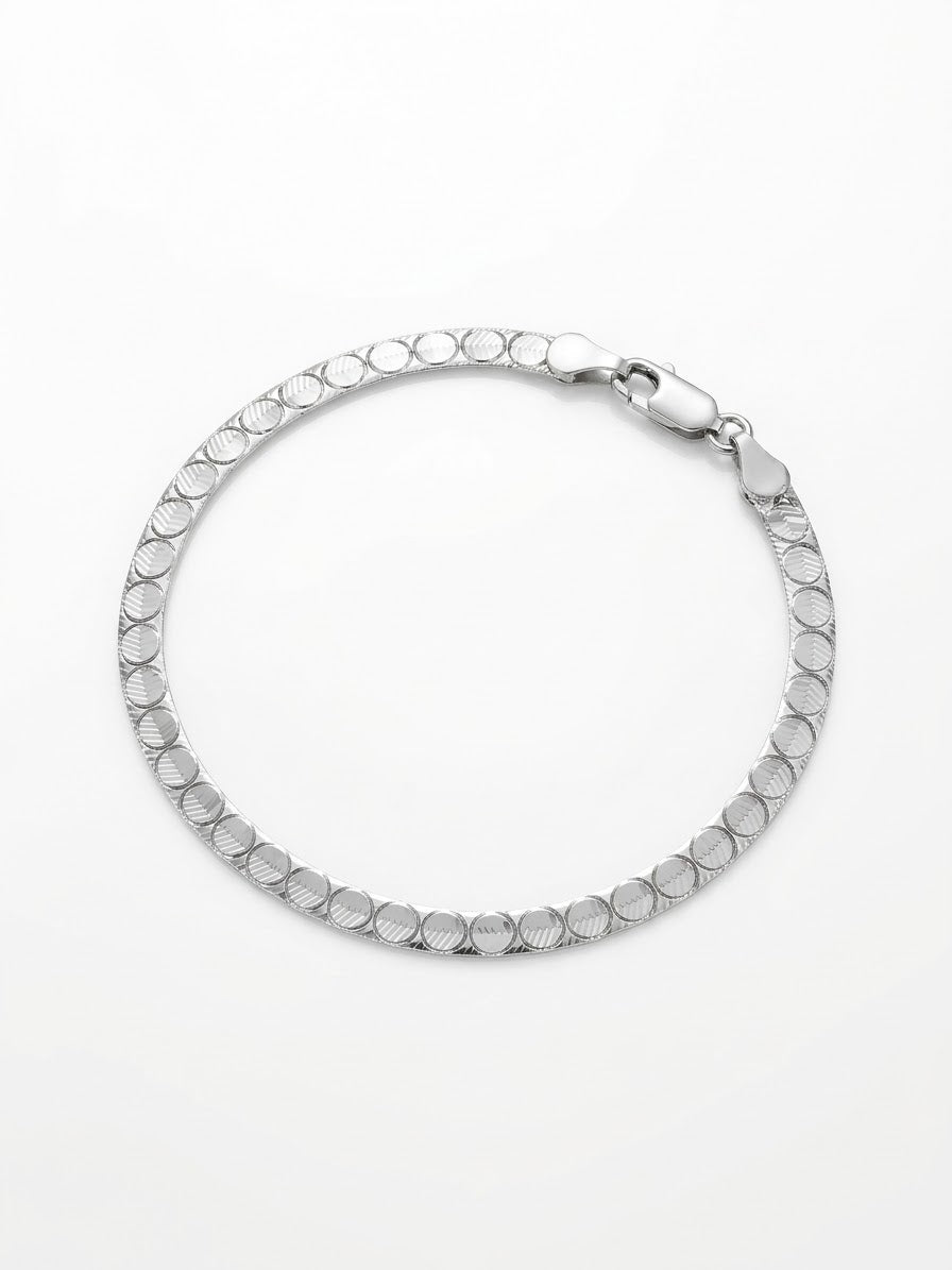 PULSERA DE PLATA MASCULINA