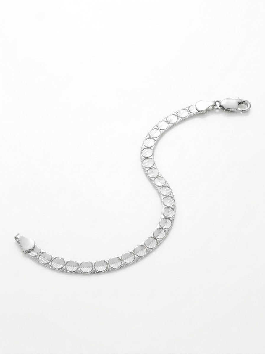 PULSERA DE PLATA MASCULINA