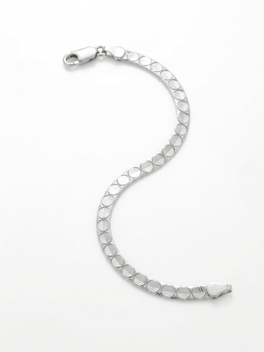 PULSERA DE PLATA MASCULINA