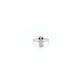 ANILLO DE PLATA BUHO OJOS NEGROS