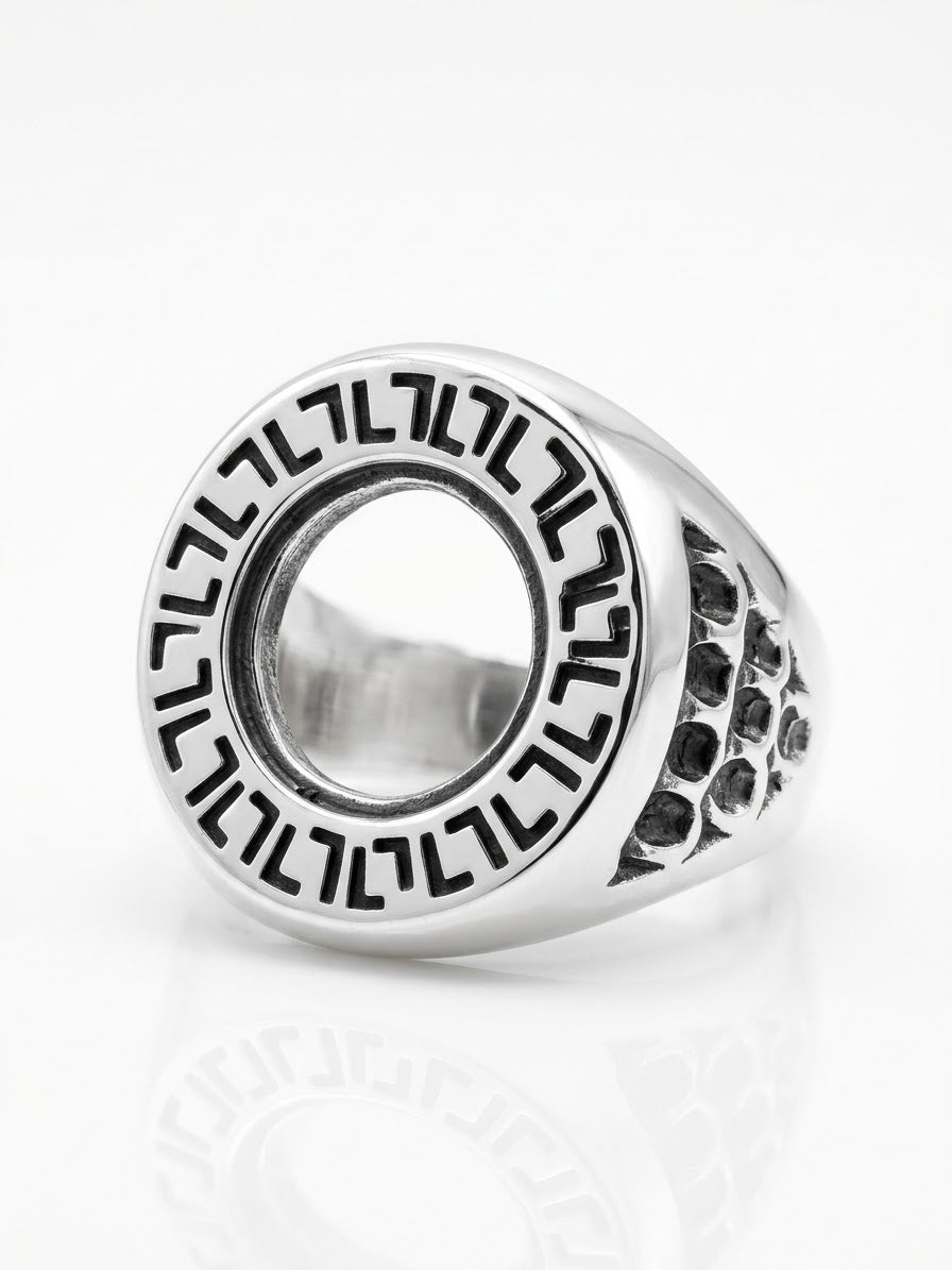 ANILLO MASCULINO DE PLATA