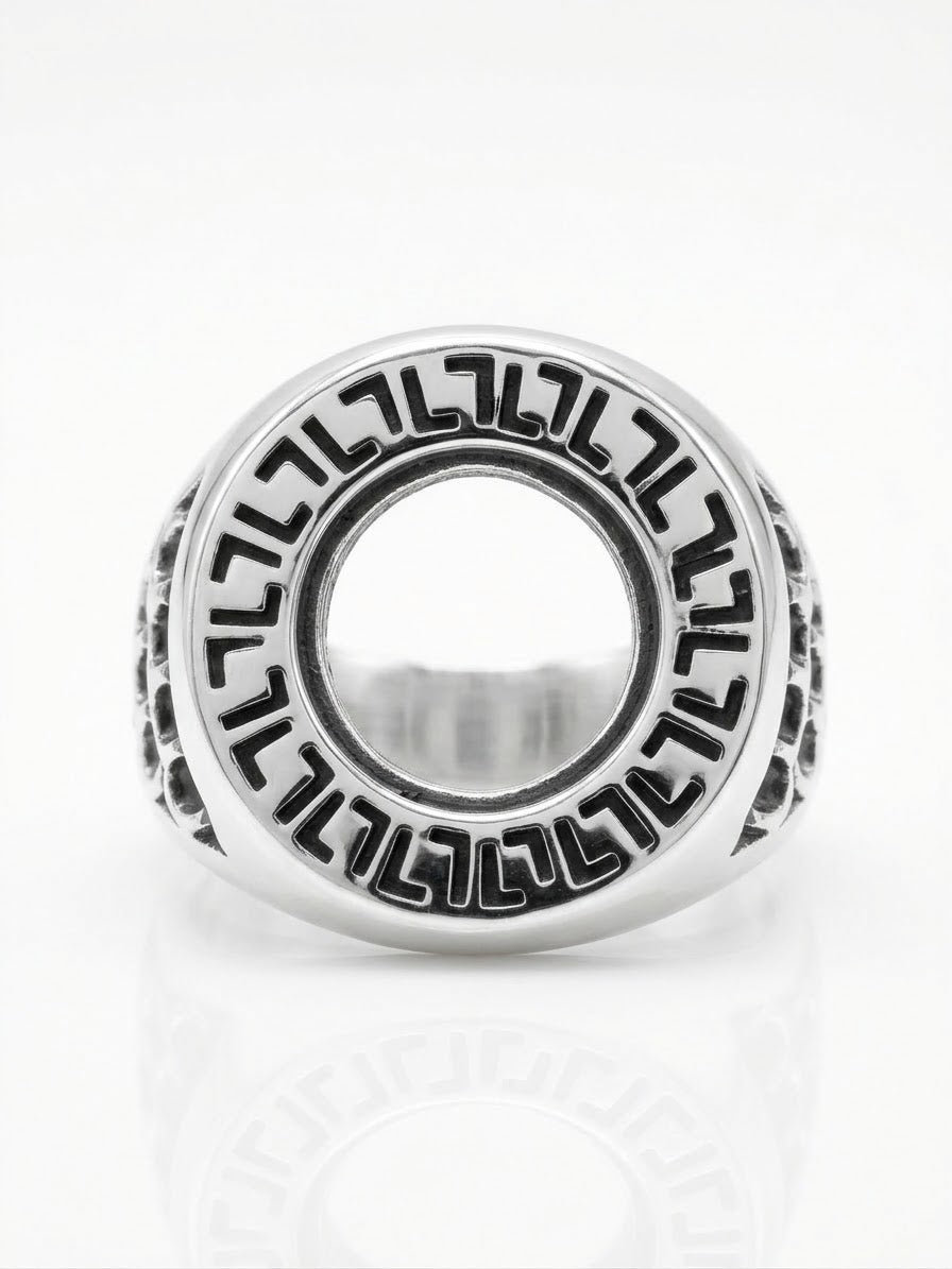 ANILLO MASCULINO DE PLATA