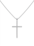 COLLAR DE PLATA CRUZ