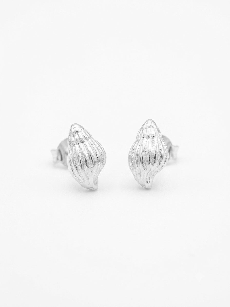 JUEGO DE PLATA ARETE Y COLLAR MARINO