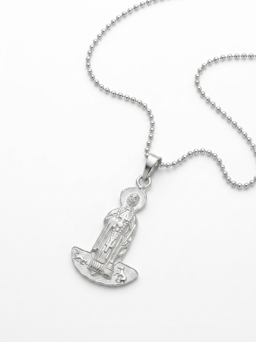 COLLAR DE PLATA SAN MARTIN DE PORRES