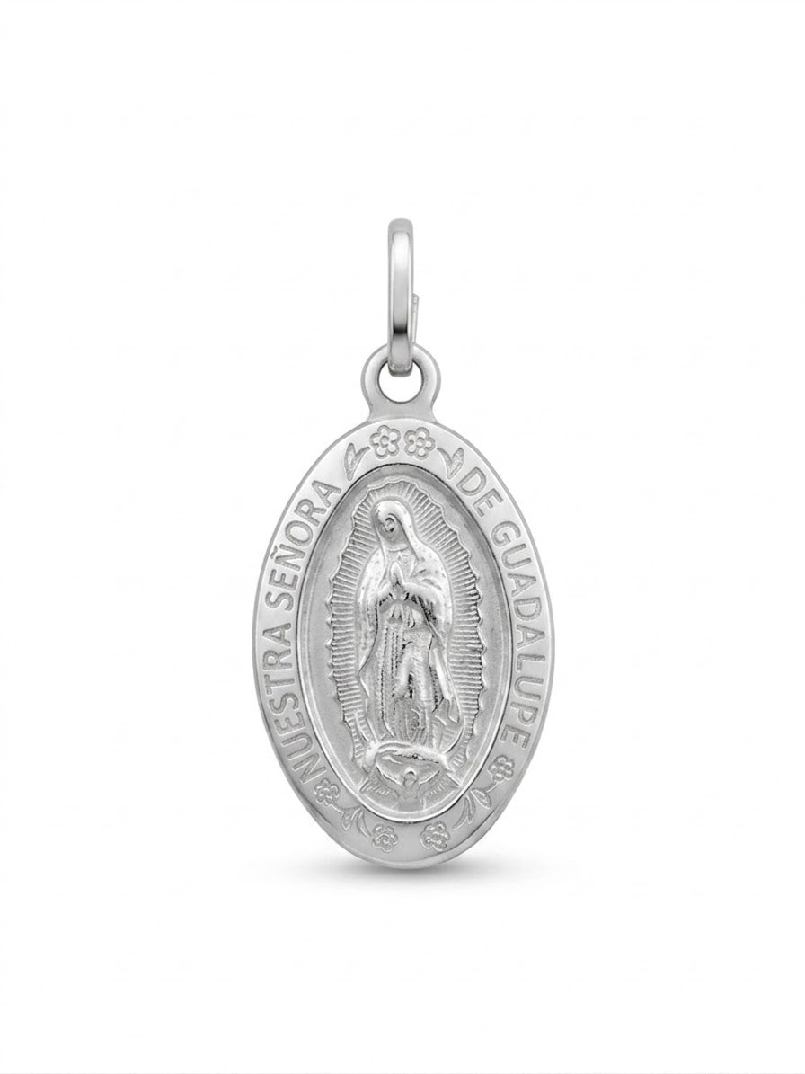 COLLAR DE PLATA VIRGEN DE GUADALUPE