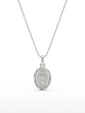 COLLAR DE PLATA VIRGEN DE GUADALUPE