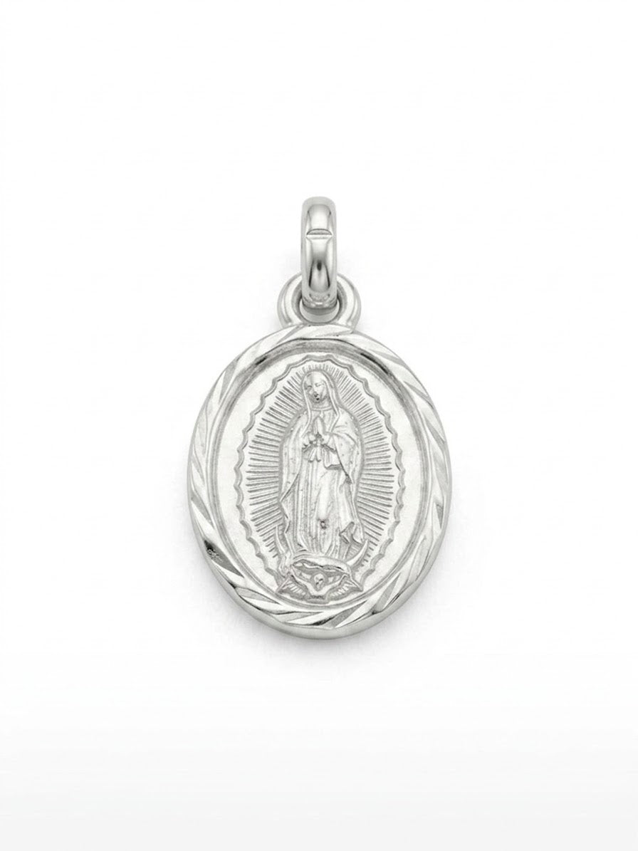 COLLAR DE PLATA VIRGEN DE GUADALUPE
