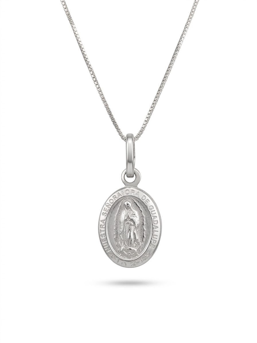 COLLAR DE PLATA VIRGEN DE GUADALUPE