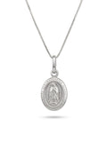 COLLAR DE PLATA VIRGEN DE GUADALUPE