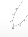 COLLAR DE PLATA ESTRELLAS