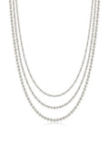 COLLAR REGULABLE ELEGANTE DE PLATA