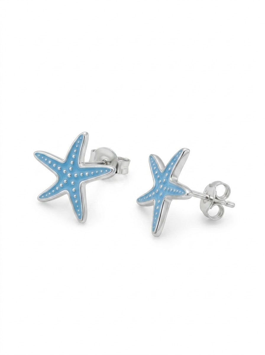 ARETE DE PLATA ESTRELLA DE MAR CELESTE