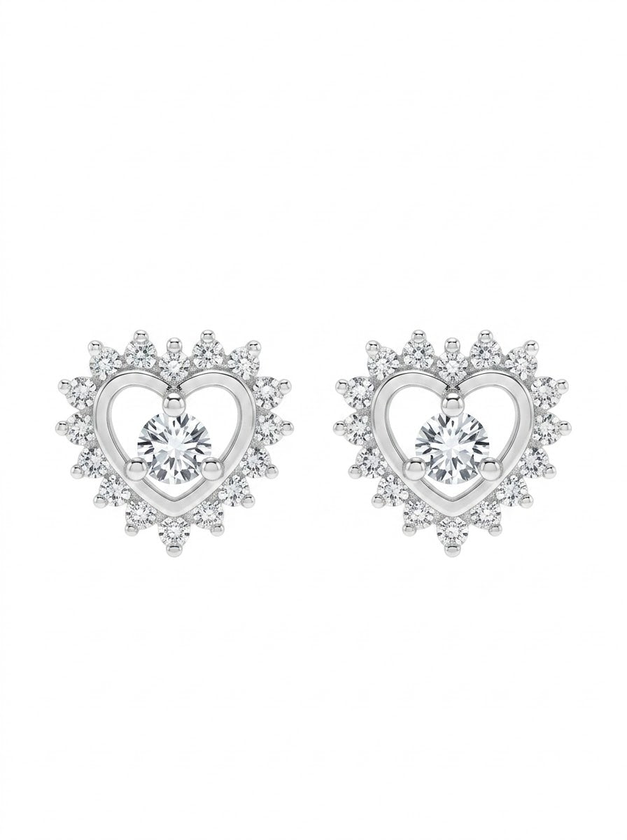ARETE DE PLATA CORAZÓN