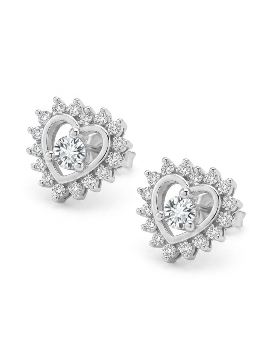 ARETE DE PLATA CORAZÓN